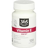 365 by Whole Foods Market, Vitamin E 200 IU, 120 CT