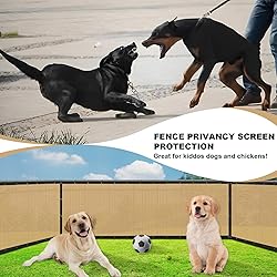 SUNLAX Privacy Fence Screen 8x50FT Heavy Duty Mesh
