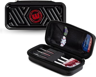Winmau Armor G1 Darts Wallet Black Holds Fully Assembled Darts