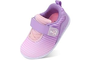 L-RUN Barefoot Shoes Toddler Sneakers Boys Girls Lightweight Shoes Knit Kids Walking Shoes for Indoor Outdoor