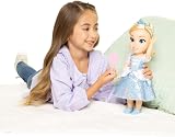 Disney Princess Cinderella Doll 14in Platinum Holofoil Dress Shoes Tiara Brush view 7