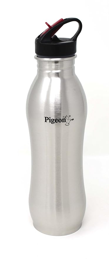 Pigeon by Stovekraft Swig Stainless Steel Bottle, 750ml, Silver