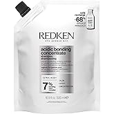 Redken Bonding Shampoo for Damaged Hair Repair | Acidic Bonding Concentrate | For All Hair Types | Refill | 16.9 Fl. Oz.