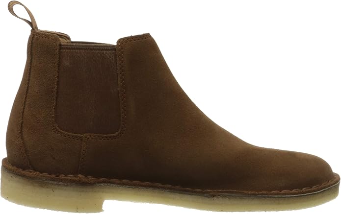 clarks suede chelsea boots