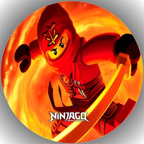Fondant Tortenaufleger Tortenbild Geburtstag Ninjago T3