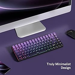 dagaladoo PBT keycap Sets,Side Printed keycaps 75