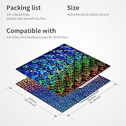 Upgraded 3D Printer CR10 S4 Print Bed PEI