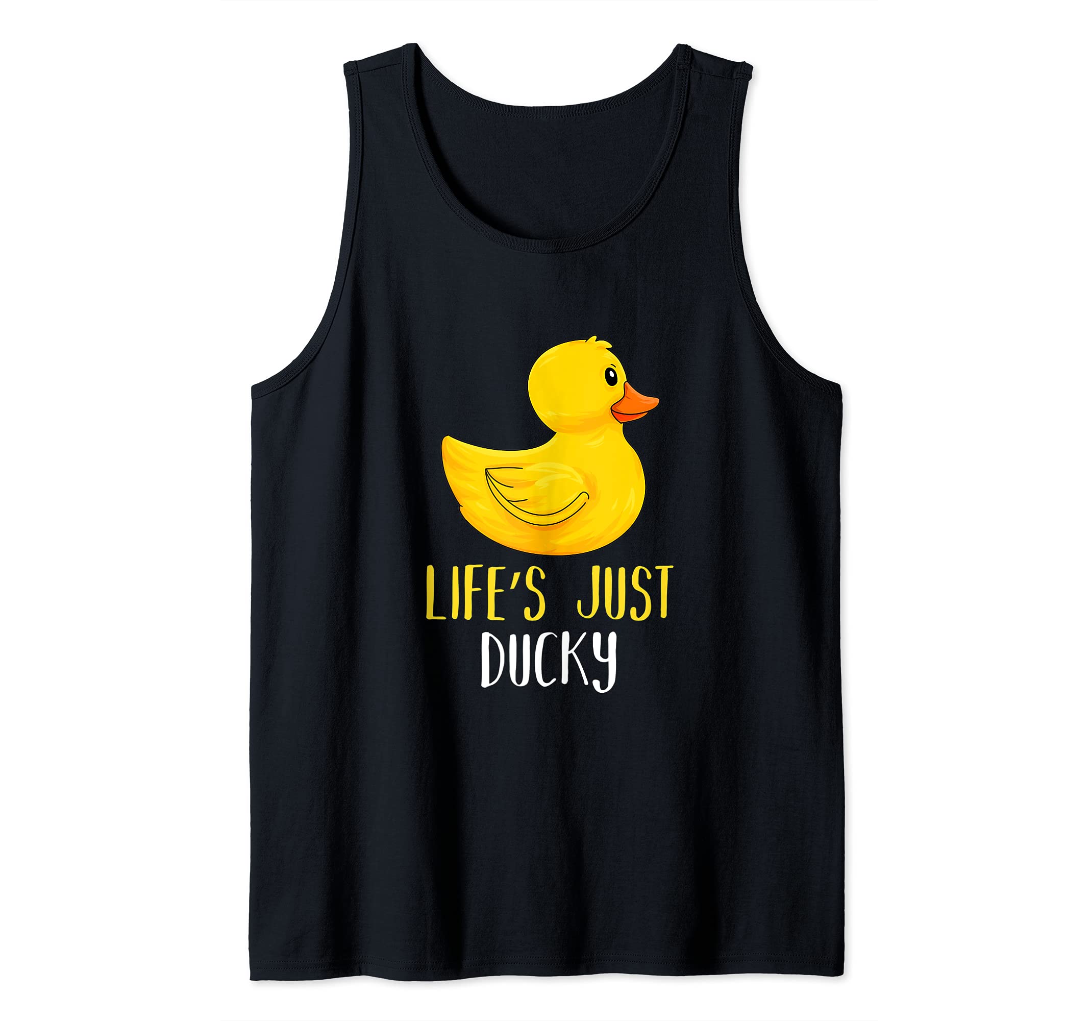 Funny Ducky Rubber Duckie Gift Tank Top
