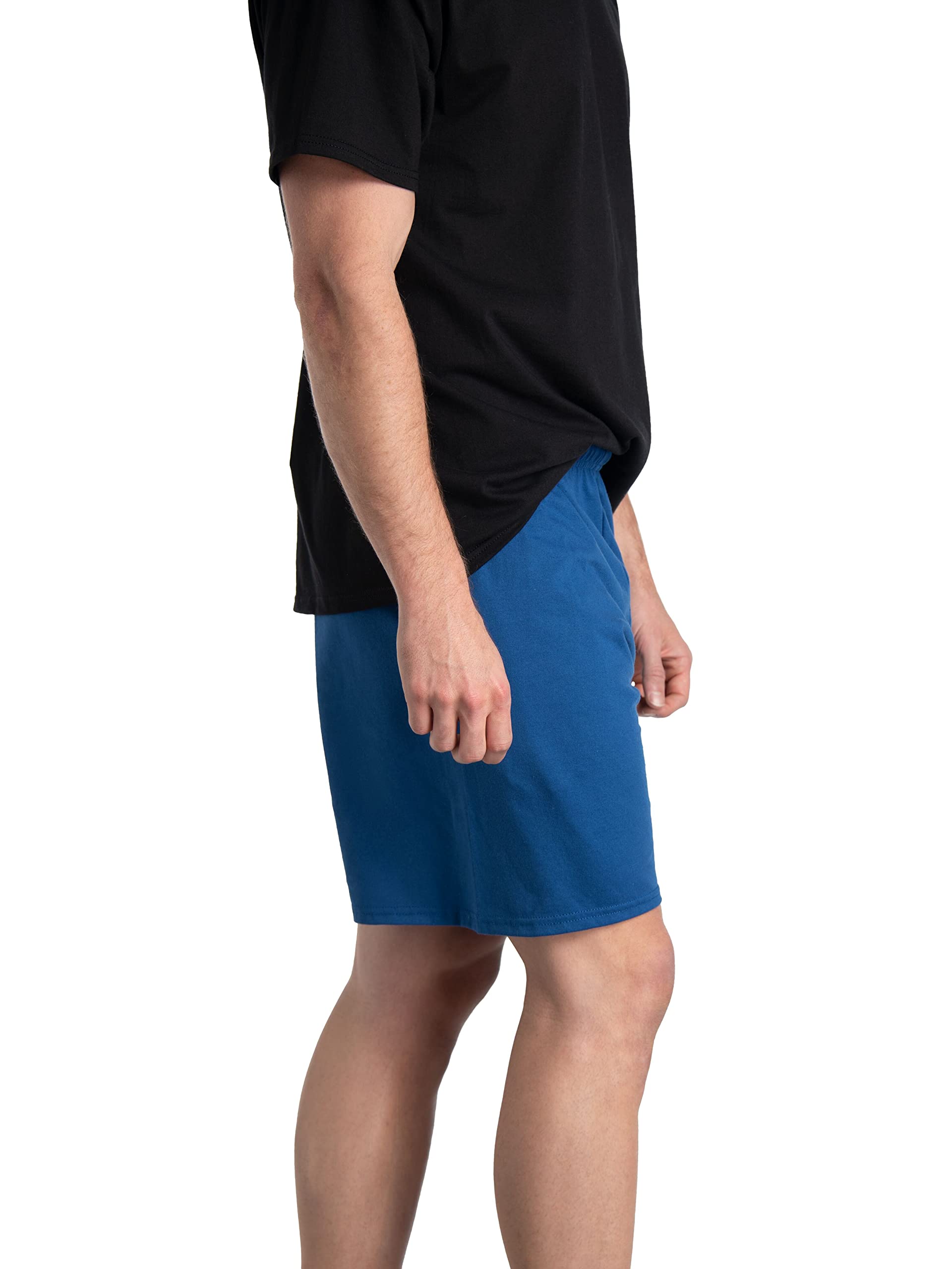 Fruit of the Loom Men's Eversoft Cotton Shorts with Pockets (S-4XL)
