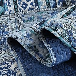 NEWLAKE Quilted Throw Blanket for Bed Couch