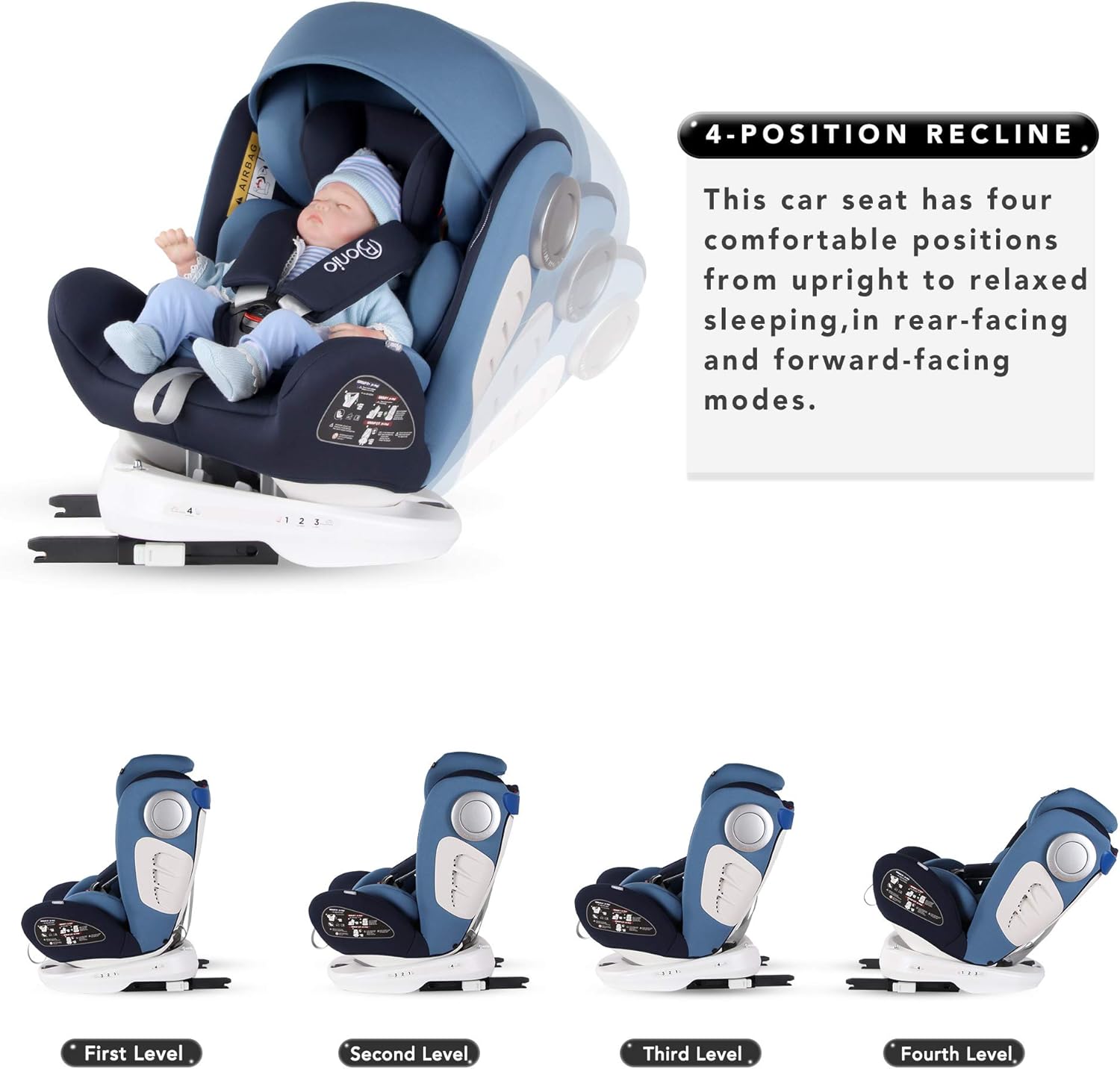 bonio baby car seat 360