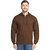 Fruit of the Loom Eversoft Fleece Full Zip Hoodie Sweatshirt