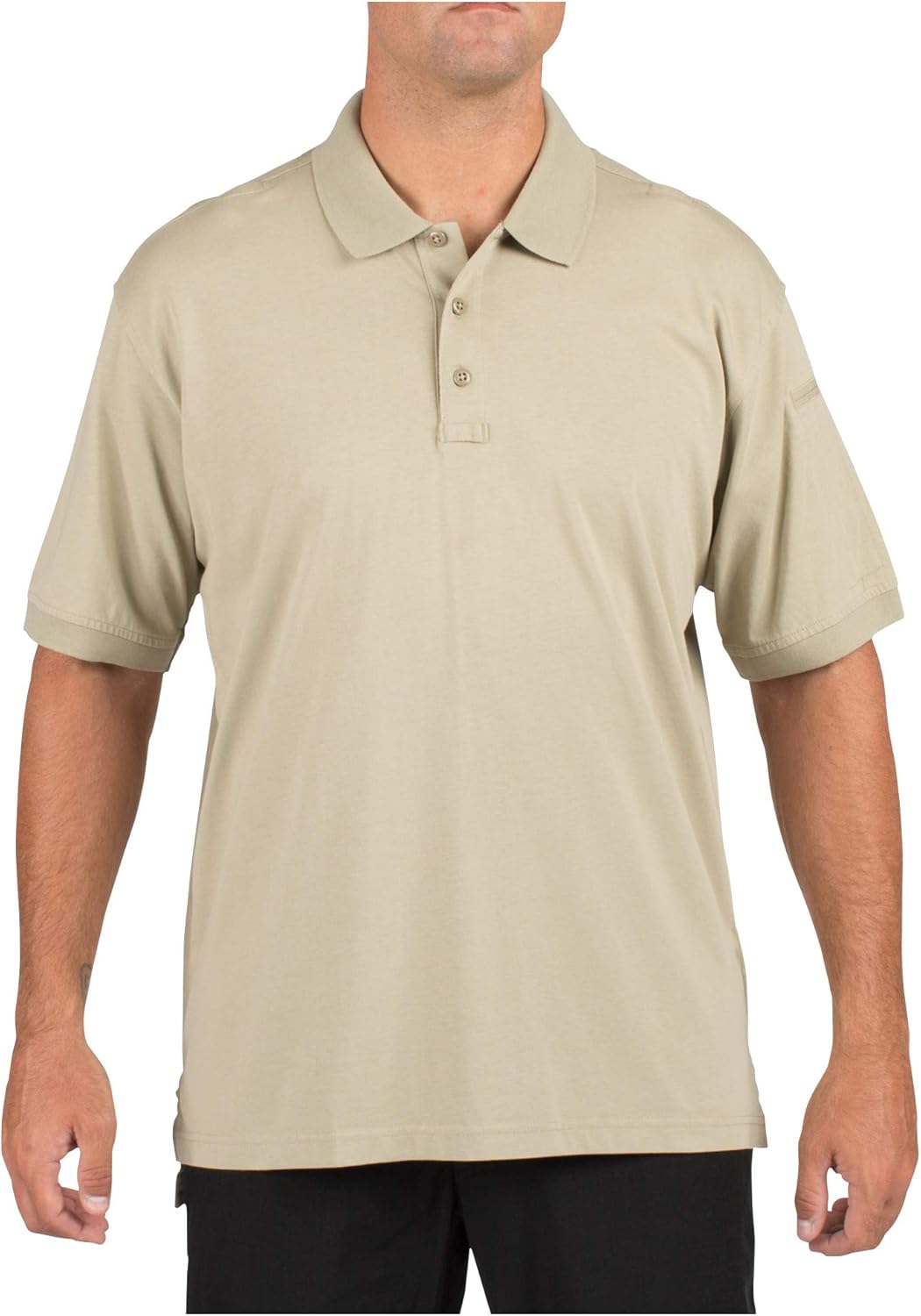 5.11 Tactical Men's Jersey Knit Short Sleeve Shirt, Wrinkle-Resistant Cotton, Pen Pocket, Style 71182: Clothing