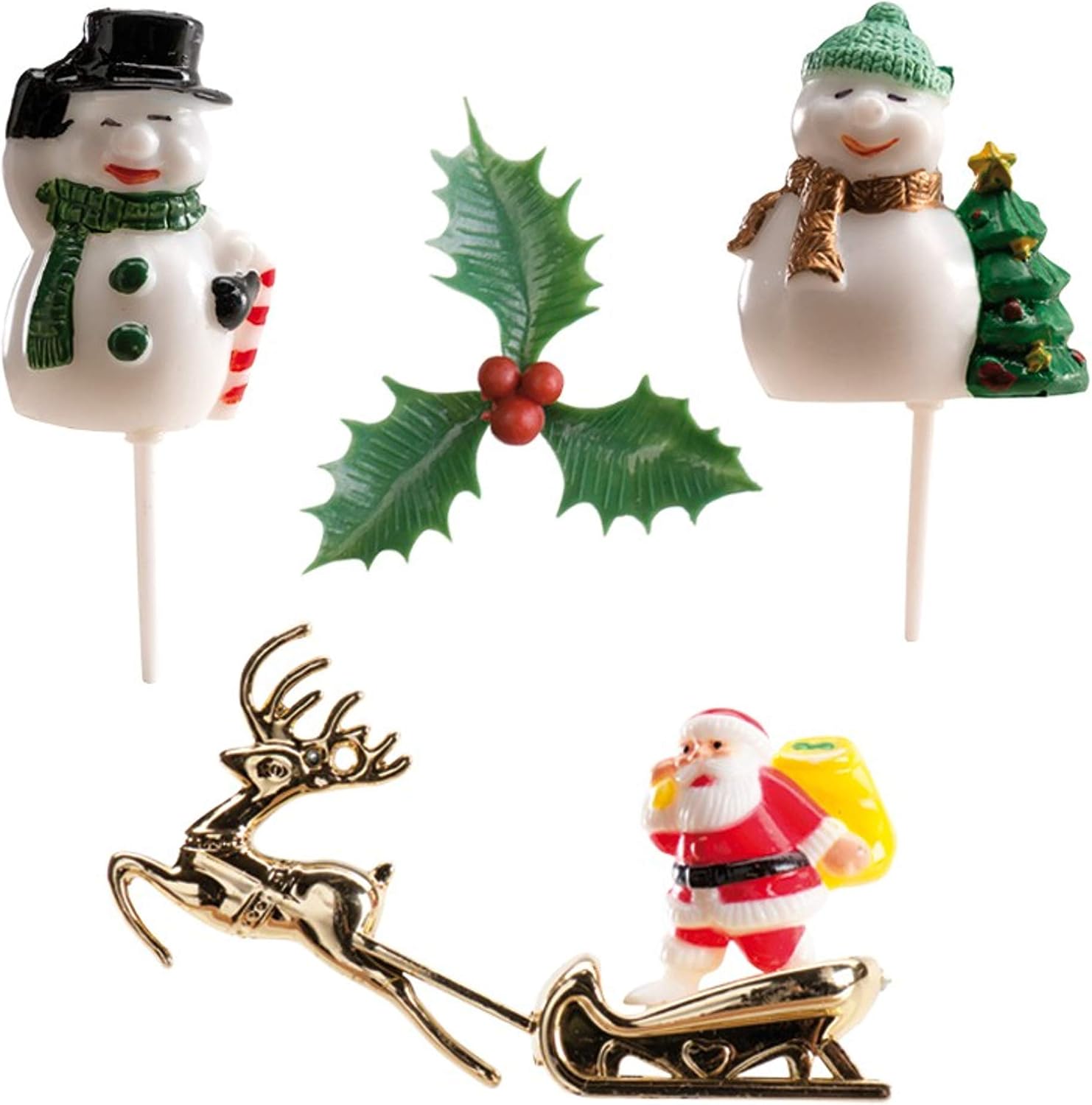 Christmas Cake Decoration 6 Piece Set Toys Games Party Supplies Jonkersailplanes Co Za