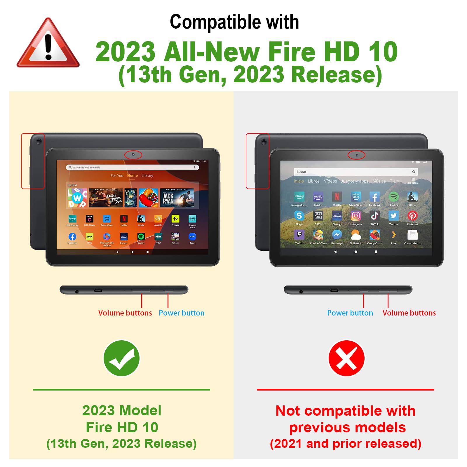 Fintie Slim Case for All-New Fire HD 10 Tablet