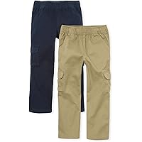 Pantalon Cargo Fille The Children's Place - Khaki Clair, 100% Coton, Taille 5