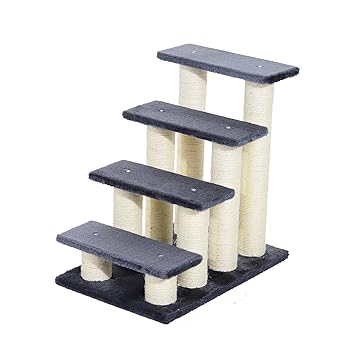 PawHut® Tiertreppe Katzentreppe Hundetreppe Treppe für Katze und Hunde