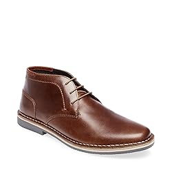 Steve Madden Men's Harken Chukka Boot, Cognac, 16 M