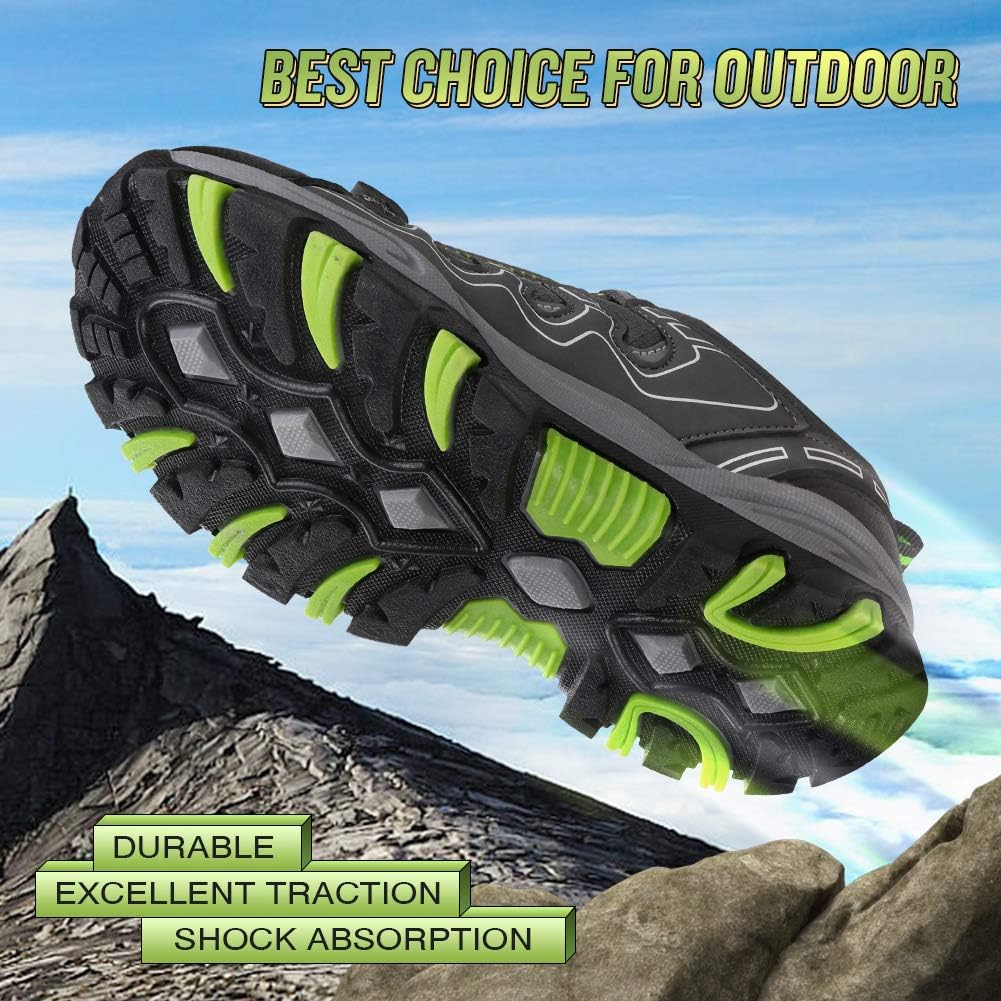  | UOVO Boys Shoes Boys Sneakers Boys Tennis Running Shoes Waterproof Hiking Shoes Kids Athletic Outdoor Sneakers Slip Resistant(Little/Big Boys) | Sneakers