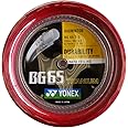 YONEX BG-65 Ti Red Badminton Coil (200 MTS) (BG65TI-2)