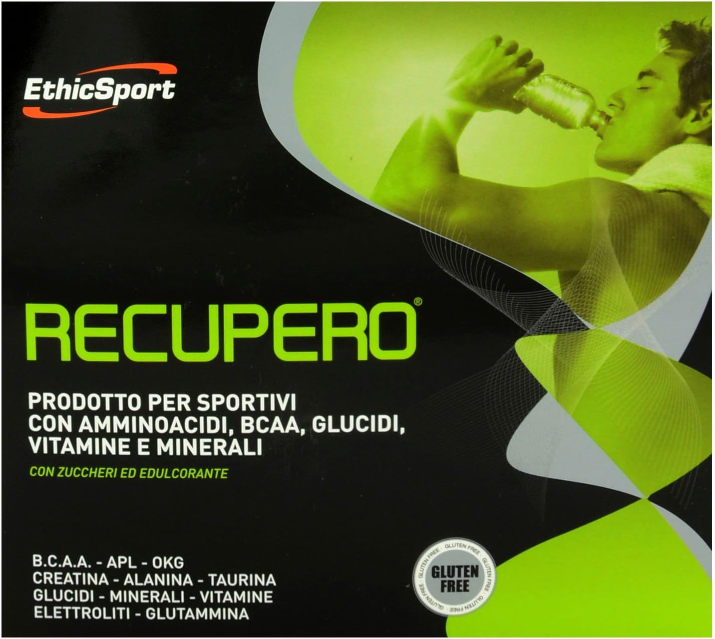 polvere post allenamento per la resistenza