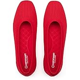 Frank Mully Women's Flats Square Toe Flats Comfortable Slip on Washable Ballet Flats Shoes for Women Dressy Work