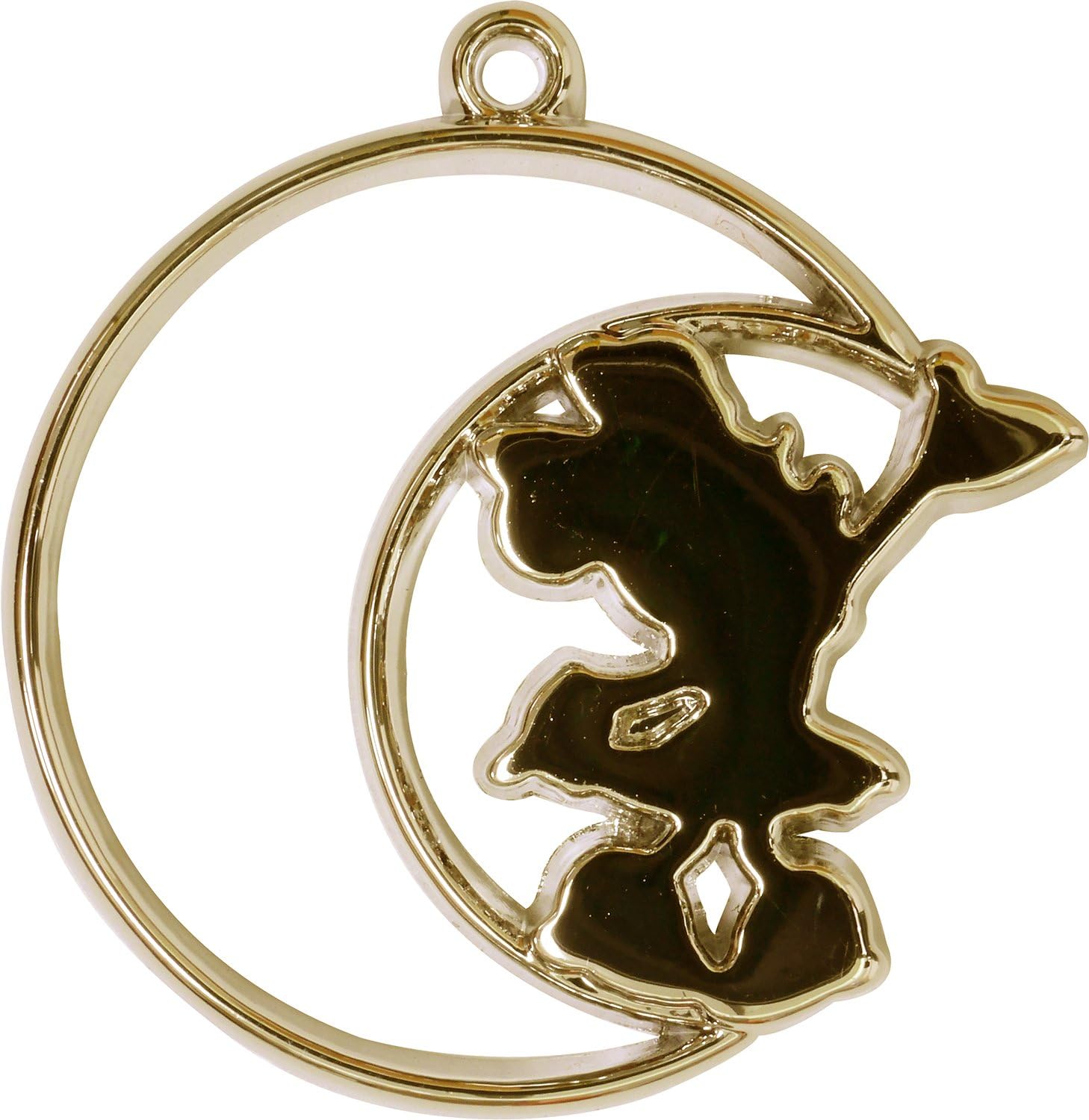 Amazon Co Jp エルベール レジンフレーム ディズニー フレームチャーム 三日月 ミニー ゴールド Licd 053g ホビー 通販