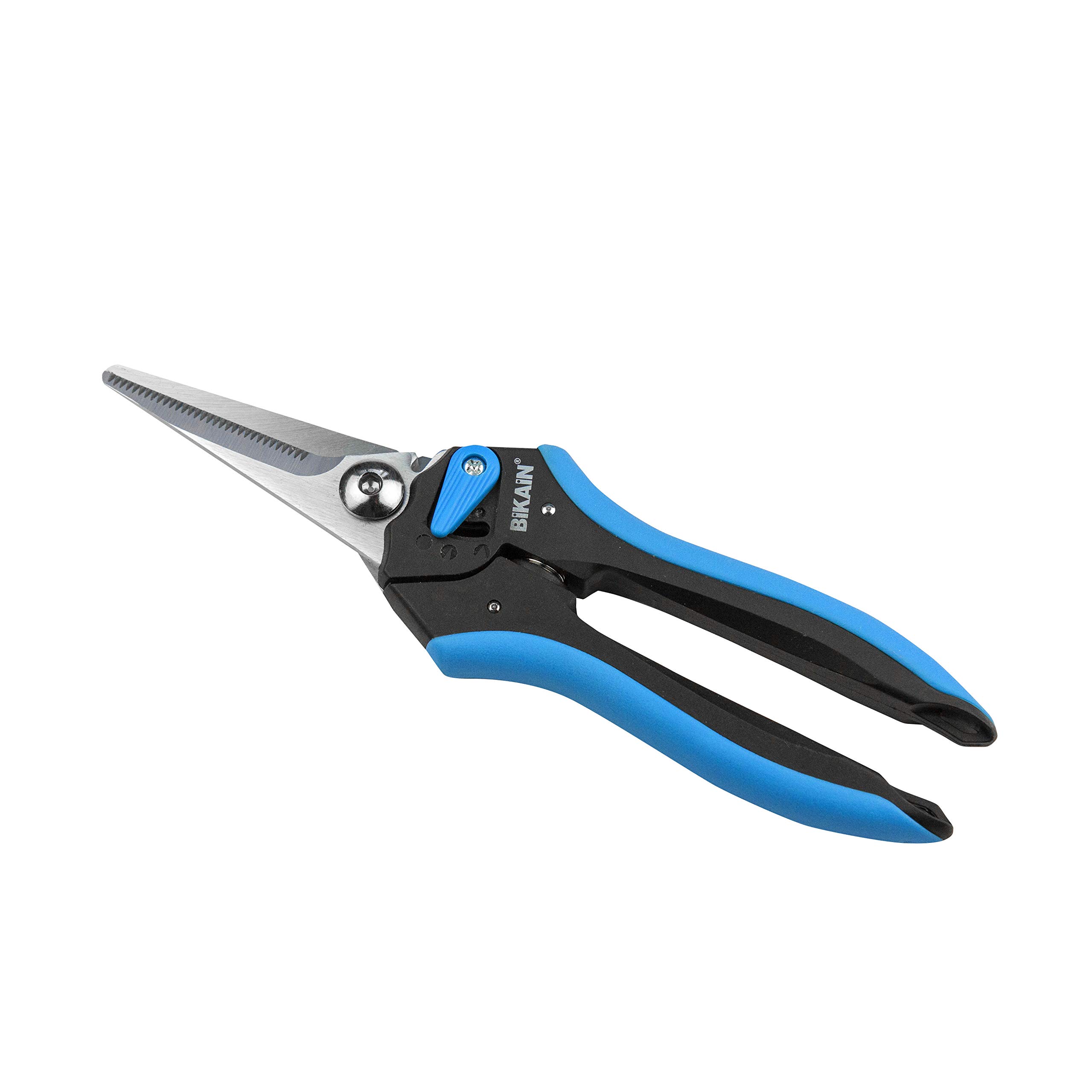 Bikain Straight Serrated Blade for Garden, Cutting Diameter 10 mm, Universal for All Types of Jobs