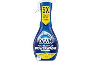 Dawn Powerwash Lemon Dish Spray, Dish Soap Starter Kit, 16 Fl Oz