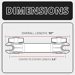 Tackform 10" Long 20mm Ball and Socket Arm DuraLock