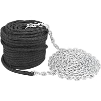 Paddleboard Accessories Boat Safety Kit Canada NovelBee 5/8\" X 200' Double Braid Nylon Anchor Line With Boat Seat Climbing Rope