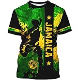 Gukefun Mens Shirts 3D Jersey Men's Clothing Adult Short Sleeve Top for Women