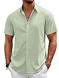 COOFANDY Men Beach Shirts Casual Summer Shirts
