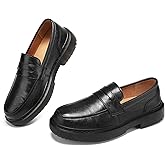 BEAUSEEN Women's Penny Loafers Slip On Comfortable & Lightweight Driving Moccasins Casual Office Work Flats Cute Business Dress Shoes