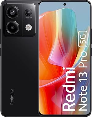 Xiaomi Redmi Note 13 Pro 16,9 cm (6.67") Double SIM 5G USB Type-C 8 Go 256 Go 5100 mAh Noir