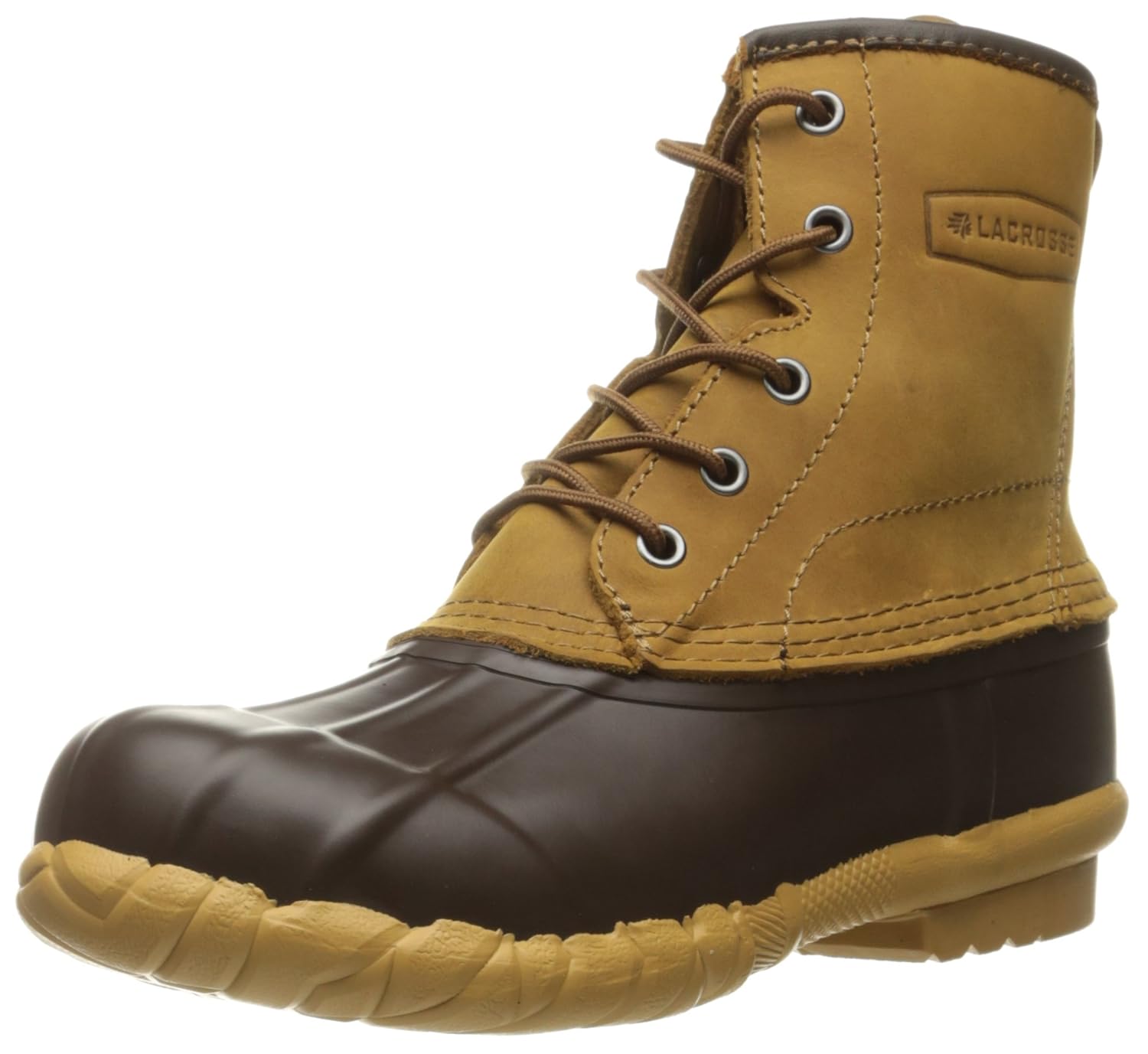 lacrosse slip on duck boots