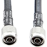 MPD Digital I LMR400 Ultraflex Times Microwave Coaxial Cable I Nmale to Nmale Connectors I Low Loss RF Coaxial Cable I CB, Ha