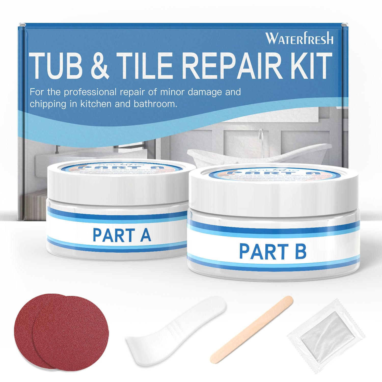 Mua Cracked Porcelain Sink Repair Kit White, Acrylic Tub Repair Kit