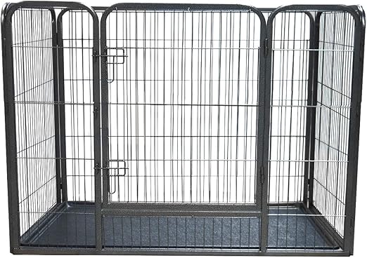 Pisces Extra Large Heavy Duty Playpen With Plastic Floor For Dogs