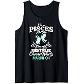 Pisces Zodiac Sign March 04 For Women Men Birthday Party Tank Top