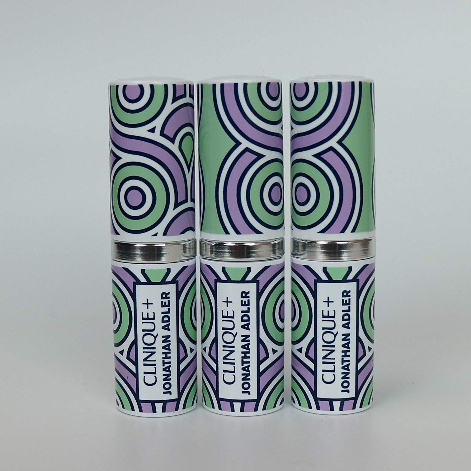 Lot 3 x Clinique Pop Lip Colour +Primer Rouge Intense + Base #14 Plum Pop unbox Travel Size 0.13 oz each total 0.39oz : Beauty