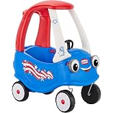 Little Tikes USA Cozy Coupe, Foot-to-Floor Ride-On, Boys and Girls Ages 1-5 Years