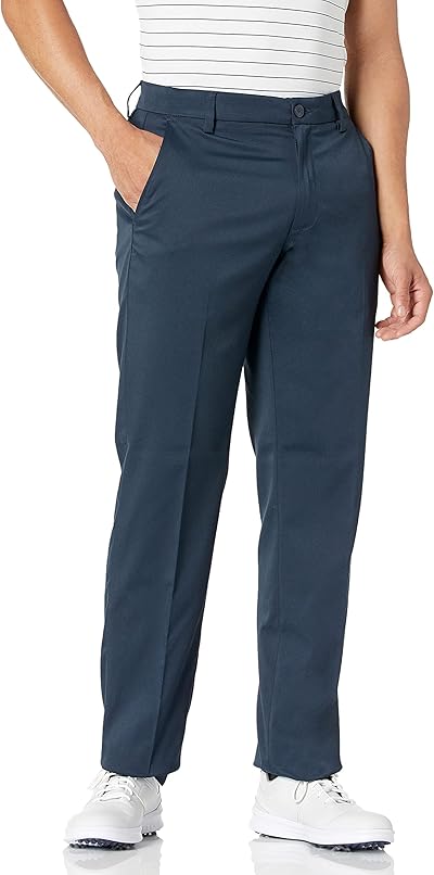 Amazon Essentials Herren Golf-Stretchhose, Gerade Geschnitten, Marineblau, 30W / 28L