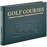 Graphic Image Golf Courses: Fairways of The World - Leather Bound Book Green - Fine Collectible Edition - Made in USA Quality Leather - Made in USA
