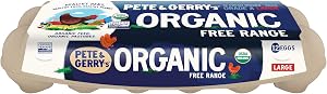 Pete & Gerrys, Organic Free Range Large Brown Eggs 12 Ct