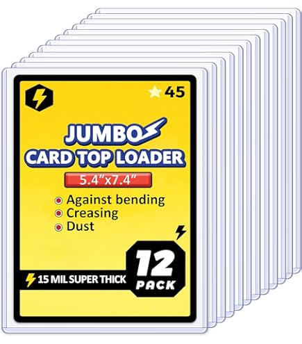 Amazon.com: Jumbo Card Sleeves (40pk Jumbo Sleeves - Large