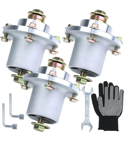 Mandrino Tagliaerba Assemblaggio Mandrino Per Tosaerba Hustler Raptor - Compatibile Con Taglia Erba 36" A 60" Mandrino Alluminio Deck 54 Pollici Hustler - Foto 10