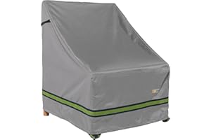 DUCK COVERS DUCKCOVERS Soteria Water-Resistant 32 Inch Patio Chair Cover, Outdoor Chair Covers