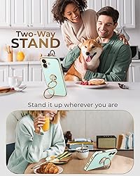 XYZ for iPhone 16 Plus Case with Stand, Phone Case