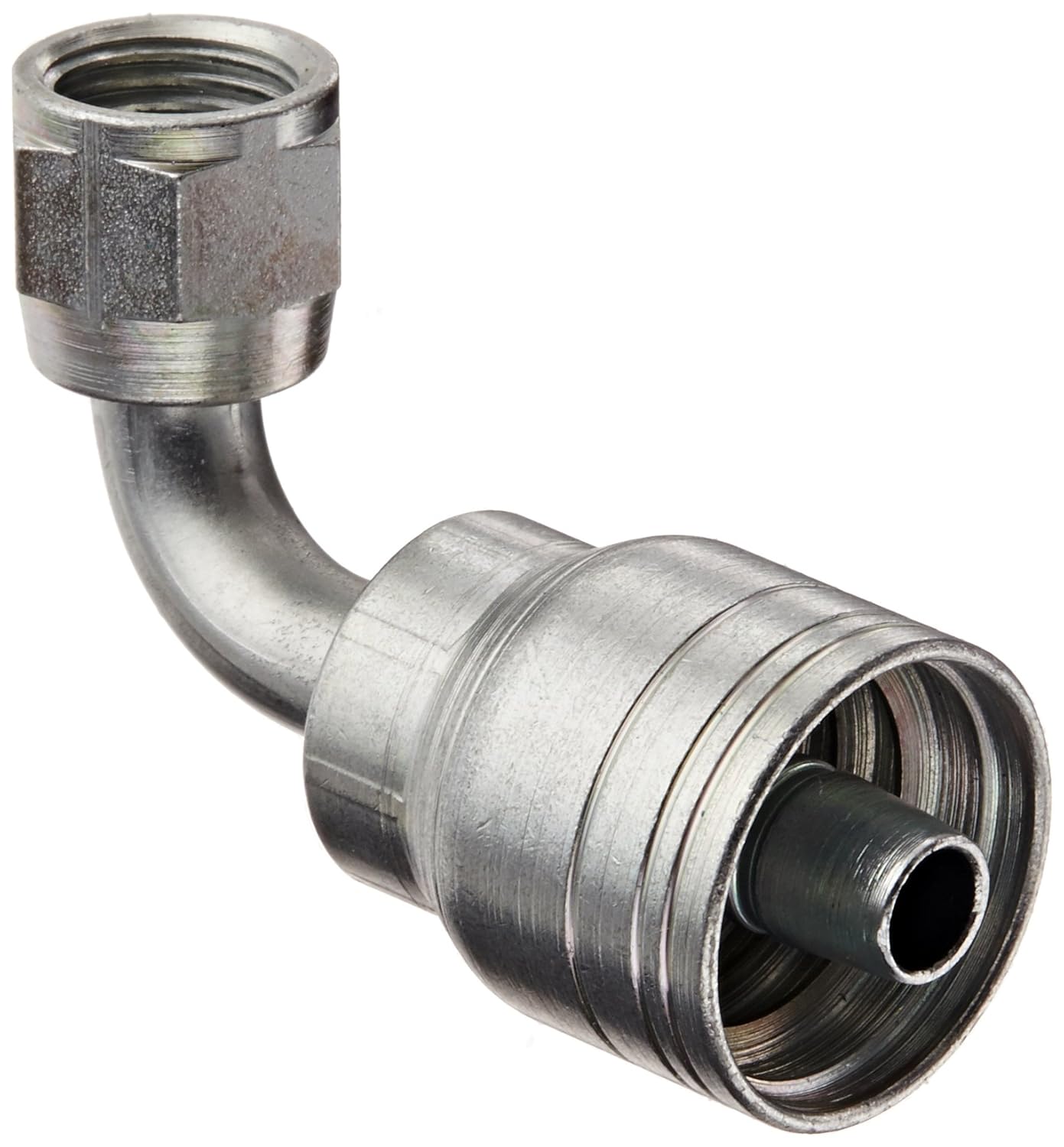 EATON Weatherhead CollOCrimp 04U554 90 Degree Female Swivel Tube